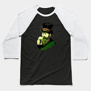 Retro Leprechaun Baseball T-Shirt